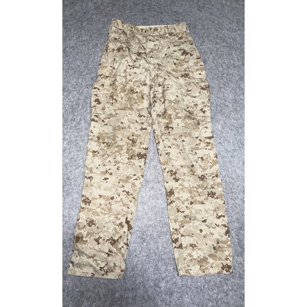 USMC Desert MARPAT Camo Trouser Pants MCCUU Sz Medium Long #2 Marine Corps